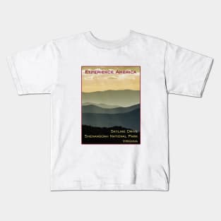 Skyline Drive, Shenandoah National Park Kids T-Shirt